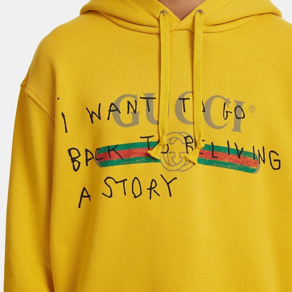 yellow captain hoodie